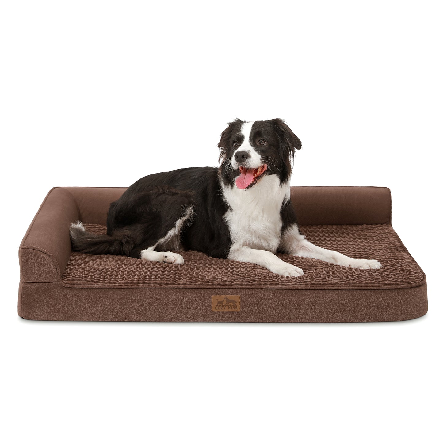All Seasons L-Shaped Scratch-Resistant Dog Bed