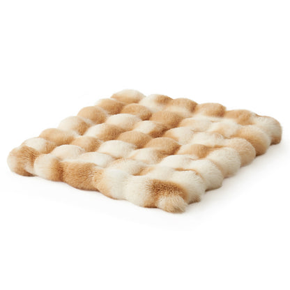 Fluffy Soft Bubble Faux Fur Couch Cover