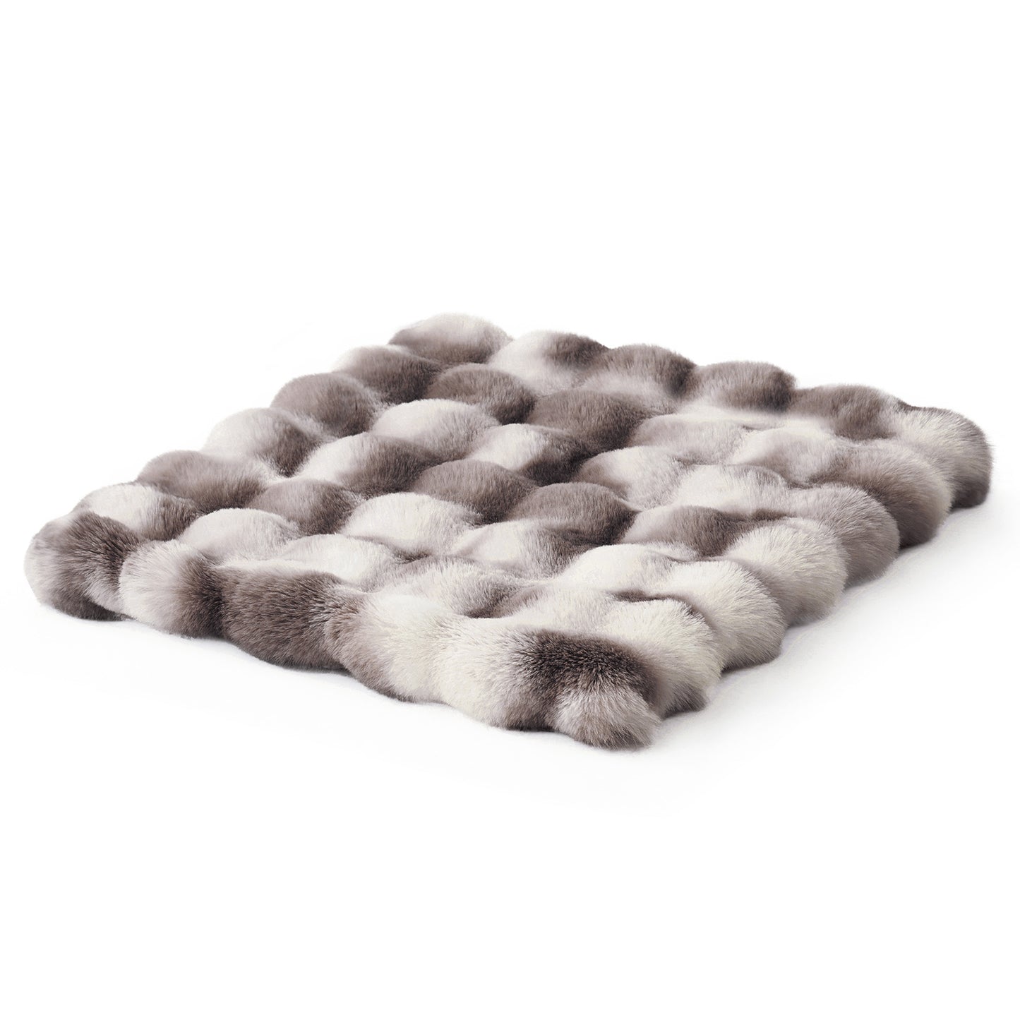 Fluffy Soft Bubble Faux Fur Couch Cover