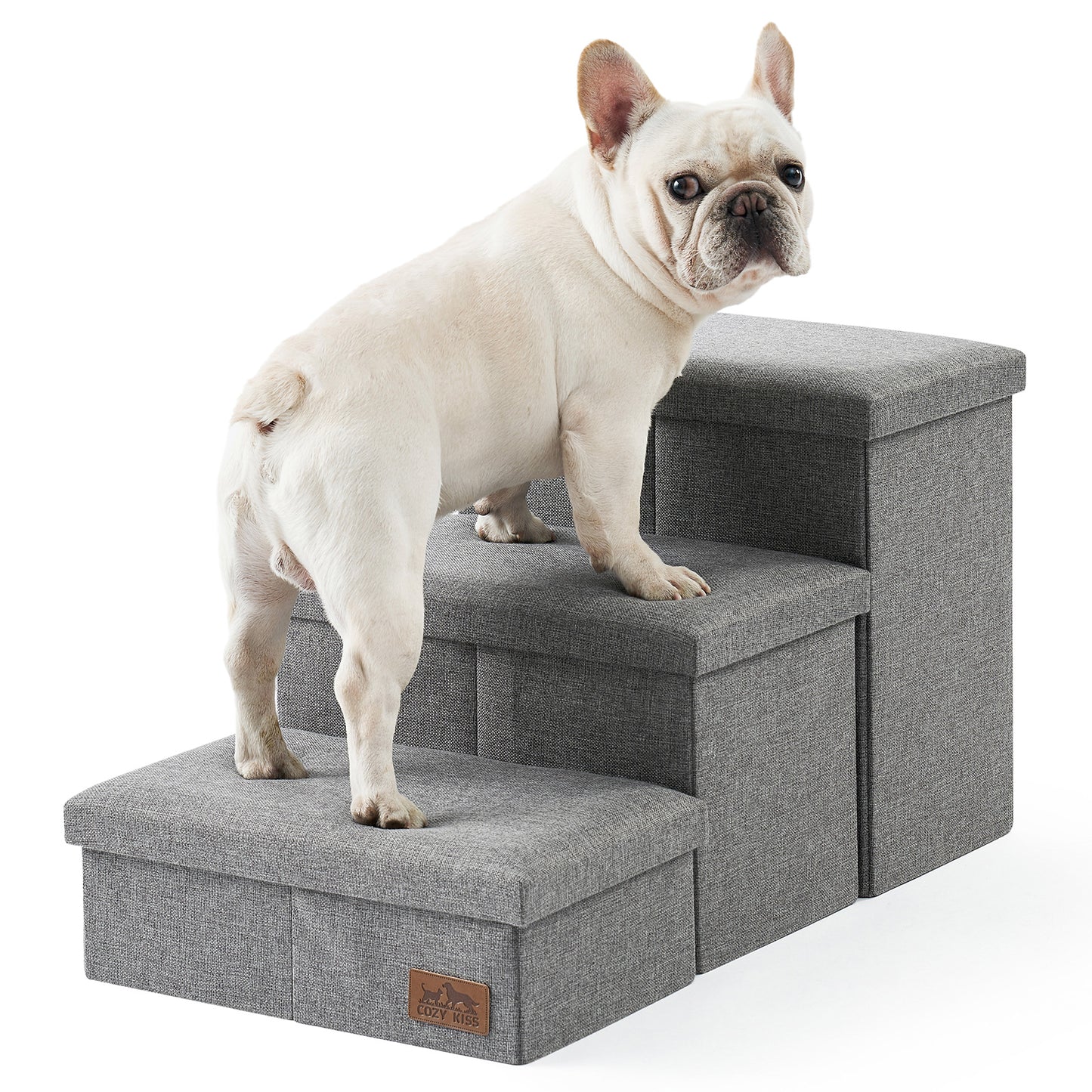 3-Step Space-Saving Storage Pet Stairs