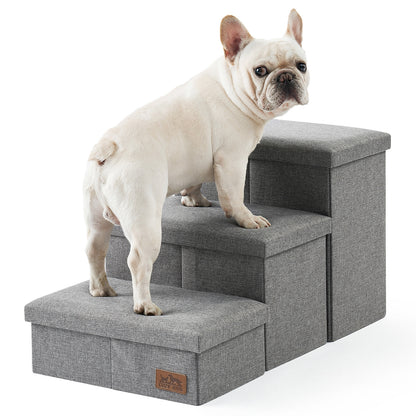 3-Step Space-Saving Storage Pet Stairs