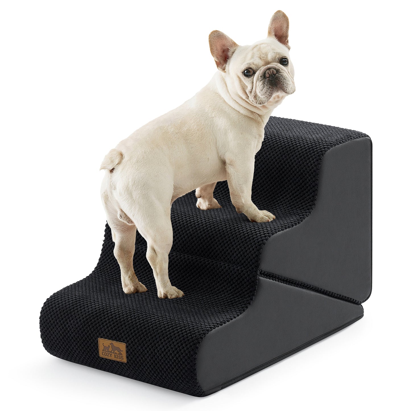 3-Step 2-in-1 Pet Stairs with Ramp Mode