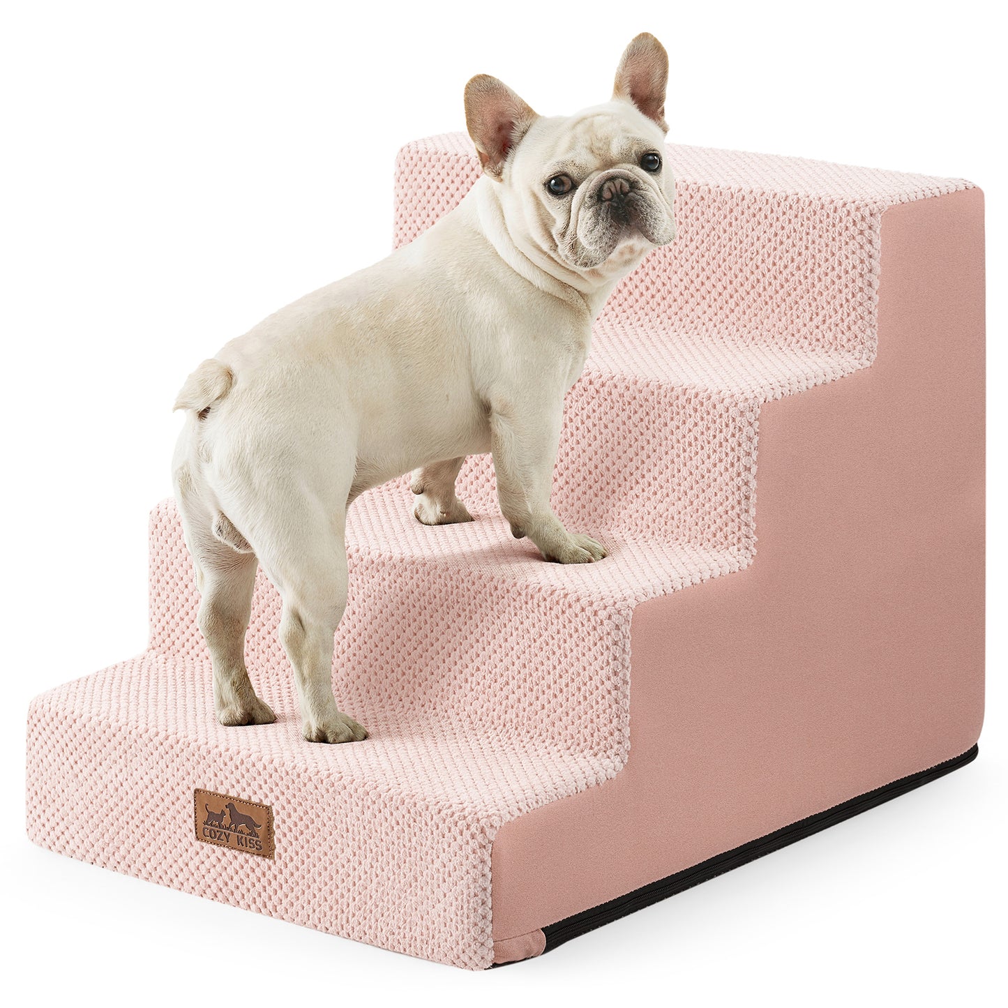 4-Step Extra Wide Right-Angle Pet Stairs