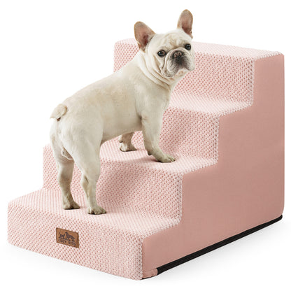 4-Step Extra Wide Right-Angle Pet Stairs