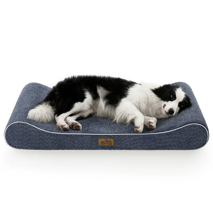 All Seasons Boat-Shaped Scratch-Resistant Dog Bed