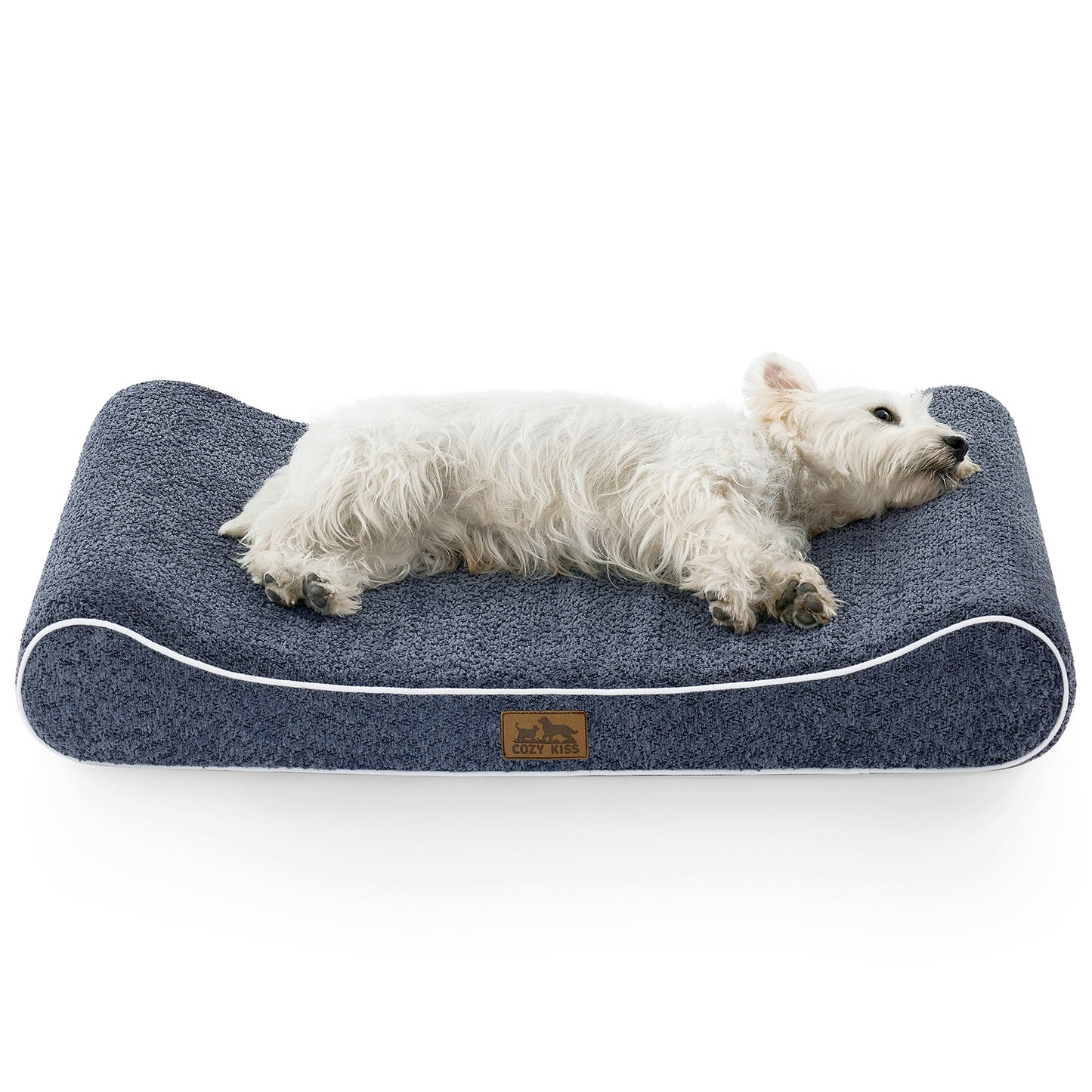 All Seasons Boat-Shaped Scratch-Resistant Dog Bed