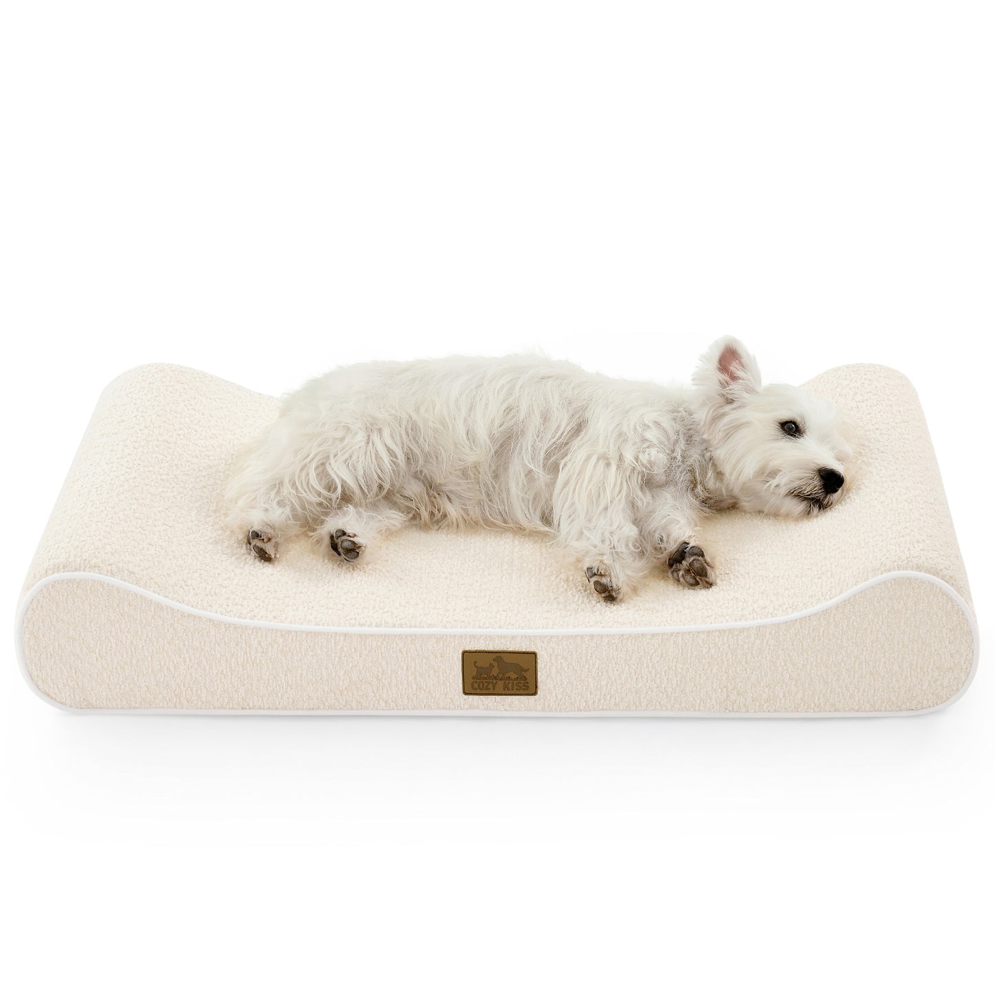 All Seasons Boat-Shaped Scratch-Resistant Dog Bed
