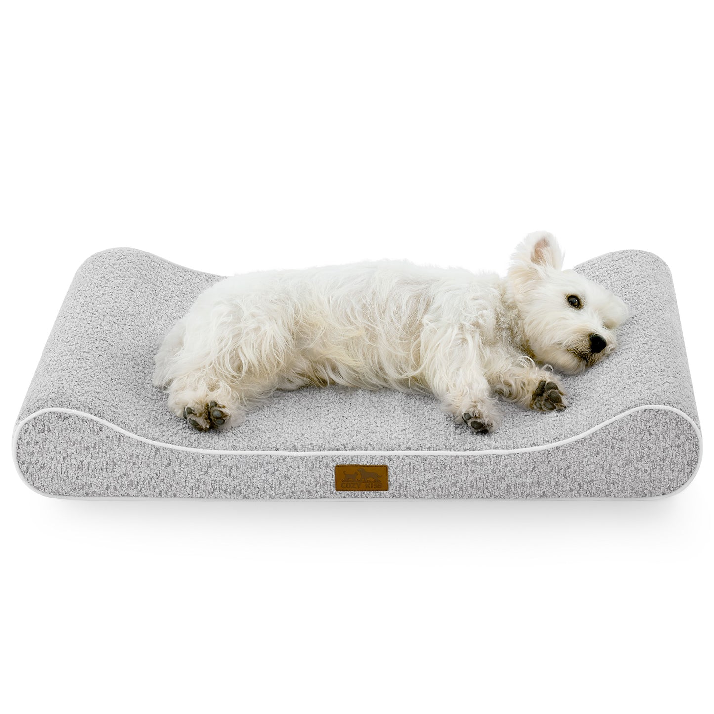 All Seasons Boat-Shaped Scratch-Resistant Dog Bed