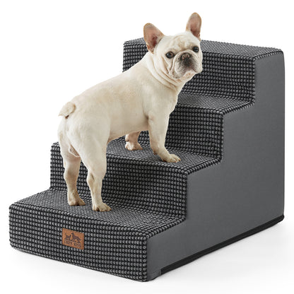 4-Step Extra Wide Right-Angle Pet Stairs