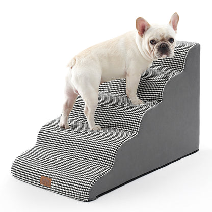 5-Step Extra Wide Curved Pet Stairs