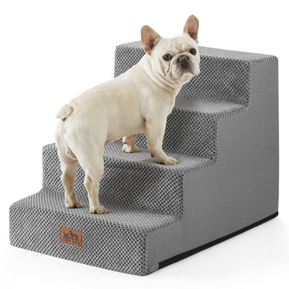 4-Step Extra Wide Right-Angle Pet Stairs