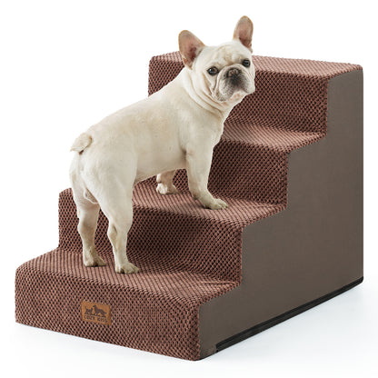 4-Step Extra Wide Right-Angle Pet Stairs