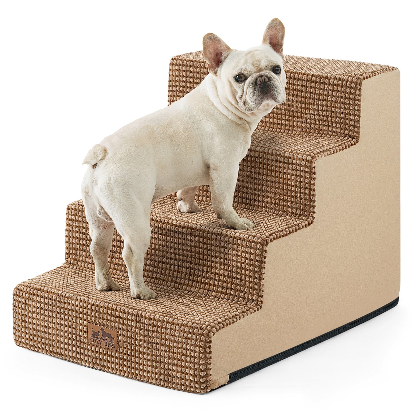 4-Step Extra Wide Right-Angle Pet Stairs