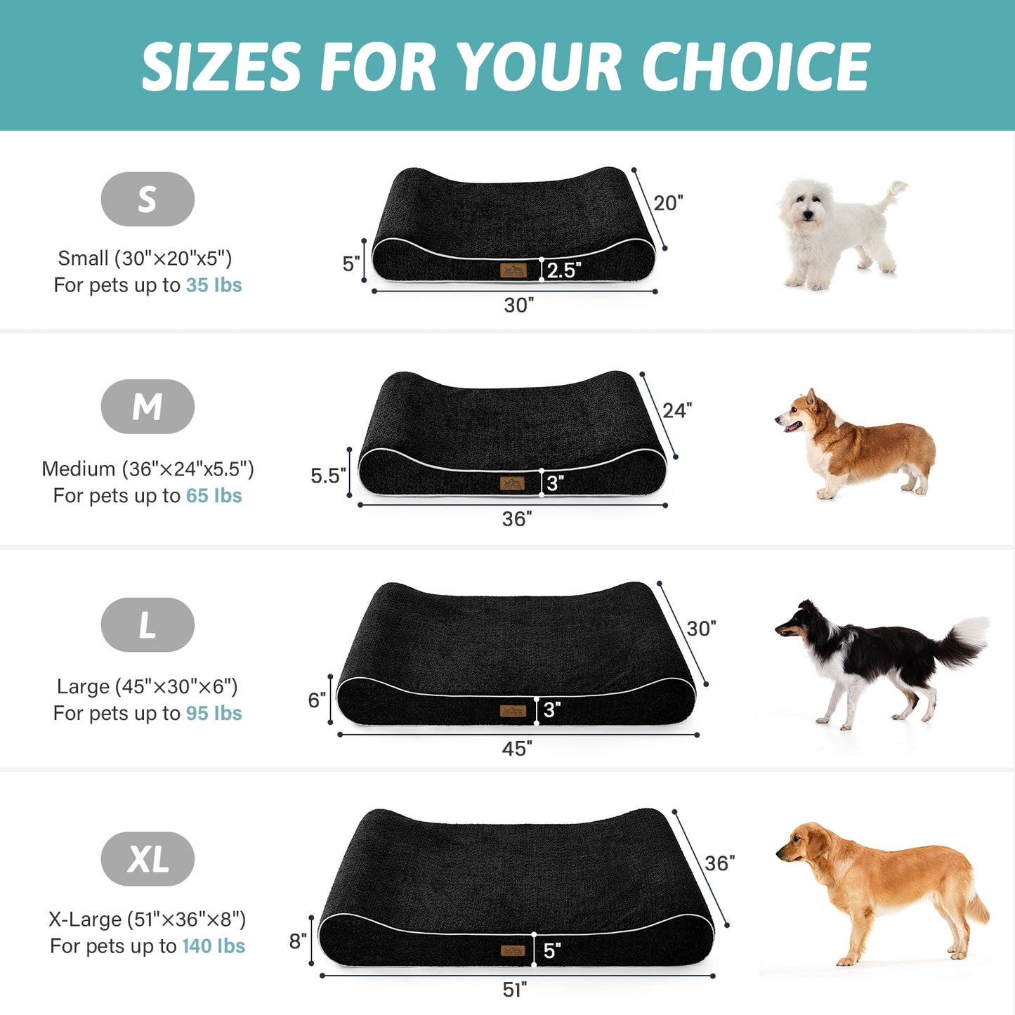 All Seasons Boat-Shaped Scratch-Resistant Dog Bed