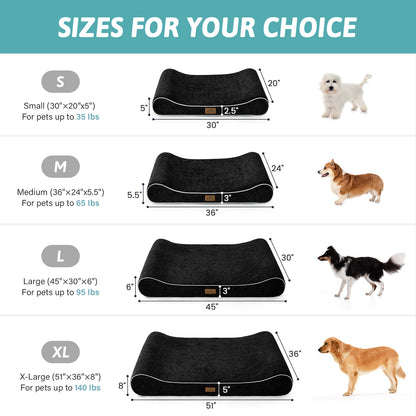All Seasons Boat-Shaped Scratch-Resistant Dog Bed