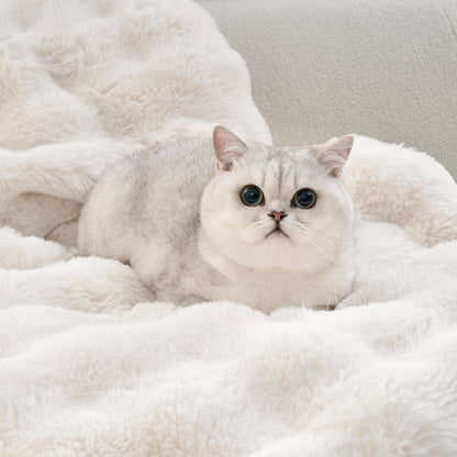Fluffy Soft Bubble Faux Fur Couch Cover
