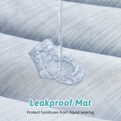 Leakproof mat protecting a couch from liquid leakage #color_Sky Blue
