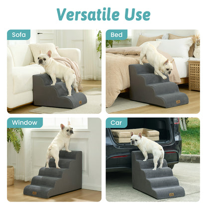 3-Step Extra Wide Curved Pet Stairs
