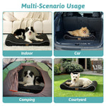 Cozy Kiss All Seasons Boat-Shaped Scratch-Resistant Dog Bed indoor outdoor travel and camping pet bed 